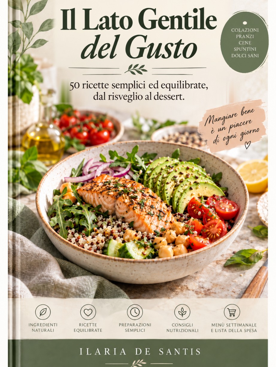 Copertina di Il Lato Gentile del Gusto di Ilaria De Santis